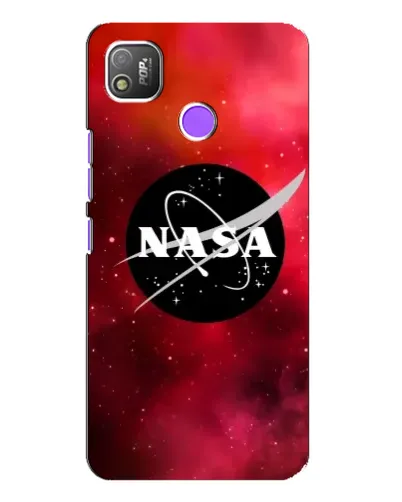 Чехол для TECNO POP 4 с картинкой «NASA — красная туманность» Чехол для TECNO POP 4 с картинкой «NASA — красная туманность»