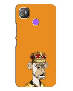Чехол для TECNO POP 4 с картинкой «Золотая обезьяна Bored Ape» Чехол для TECNO POP 4 с картинкой «Золотая обезьяна Bored Ape»