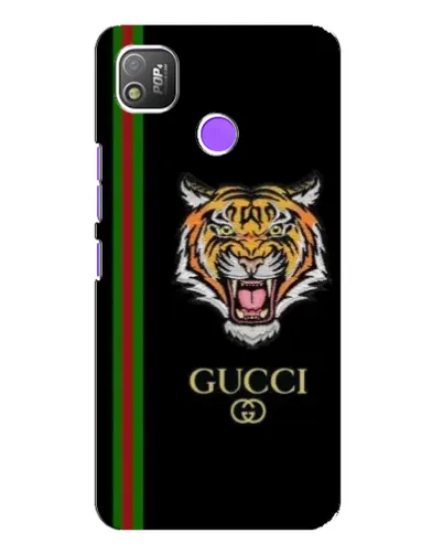 Чехол для TECNO POP 4 с картинкой «Тигр Gucci» Чехол для TECNO POP 4 с картинкой «Тигр Gucci»