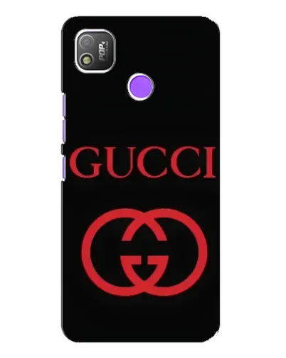 Чехол для TECNO POP 4 с картинкой «Gucci — красный логотип» Чехол для TECNO POP 4 с картинкой «Gucci — красный логотип»