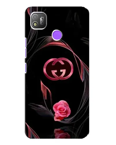 Чехол для TECNO POP 4 с картинкой «Gucci — неоновая роза» Чехол для TECNO POP 4 с картинкой «Gucci — неоновая роза»