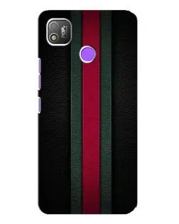 Чехол для TECNO POP 4 с картинкой «Gucci — неоновая линия»