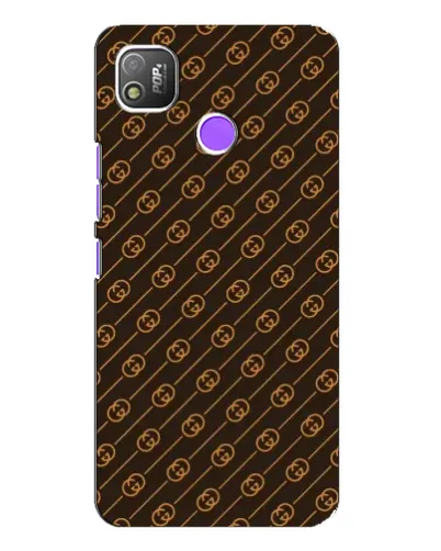 Чехол для TECNO POP 4 с картинкой «Gucci — золотые диагонали» Чехол для TECNO POP 4 с картинкой «Gucci — золотые диагонали»