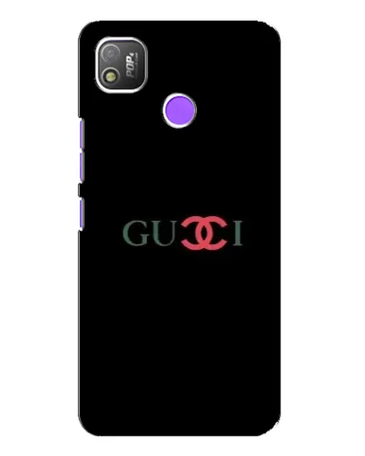 Чехол для TECNO POP 4 с картинкой «Gucci — красный градиент» Чехол для TECNO POP 4 с картинкой «Gucci — красный градиент»