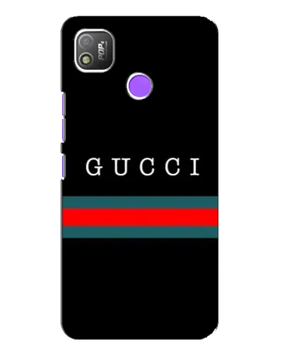 Чехол для TECNO POP 4 с картинкой «Gucci — красный пояс» Чехол для TECNO POP 4 с картинкой «Gucci — красный пояс»