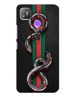 Чохол для TECNO POP 4 з картинкою «Gucci — змія на смузі» Чохол для TECNO POP 4 з картинкою «Gucci — змія на смузі»