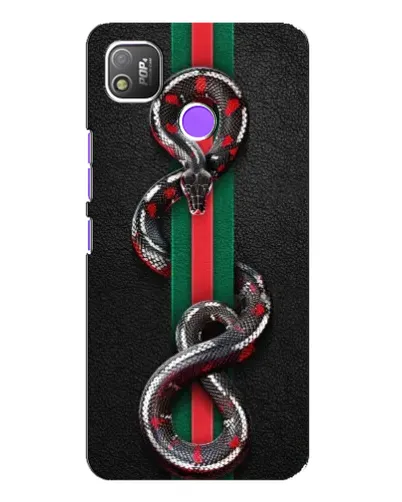 Чохол для TECNO POP 4 з картинкою «Gucci — змія на смузі» Чохол для TECNO POP 4 з картинкою «Gucci — змія на смузі»