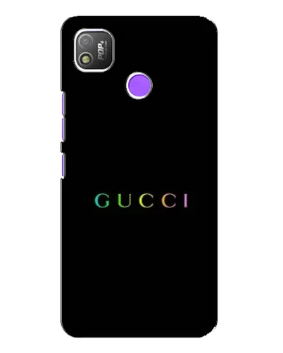 Чохол для TECNO POP 4 з картинкою «Gucci — неоновий мінімалізм» Чохол для TECNO POP 4 з картинкою «Gucci — неоновий мінімалізм»