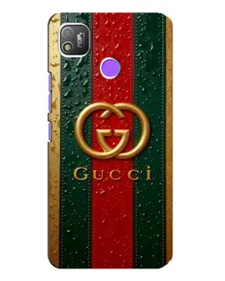 Чохол для TECNO POP 4 з картинкою «Gucci — фірмова смуга та золото» Чохол для TECNO POP 4 з картинкою «Gucci — фірмова смуга та золото»