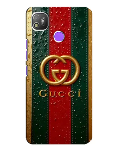 Чохол для TECNO POP 4 з картинкою «Gucci — фірмова смуга та золото» Чохол для TECNO POP 4 з картинкою «Gucci — фірмова смуга та золото»