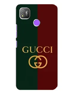 Чохол для TECNO POP 4 з картинкою «Gucci — темно-зелений градієнт» Чохол для TECNO POP 4 з картинкою «Gucci — темно-зелений градієнт»