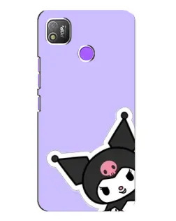 Чехол для TECNO POP 4 с картинкой «Забавная Kuromi»