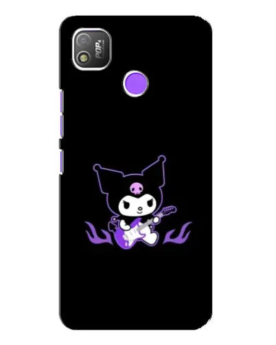 Чехол для TECNO POP 4 с картинкой «Электрическая Kuromi»