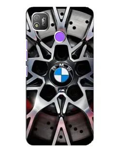 Чехол для TECNO POP 4 с картинкой «BMW — деталь диска» Чехол для TECNO POP 4 с картинкой «BMW — деталь диска»