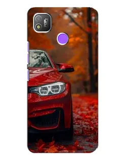 Чехол для TECNO POP 4 с картинкой «Осенняя BMW M4»