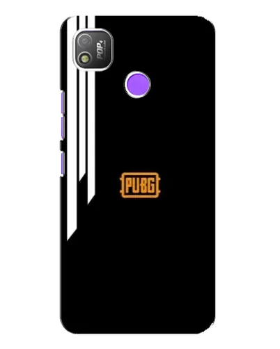 Чехол для TECNO POP 4 с картинкой «PUBG — вертикальные линии» Чехол для TECNO POP 4 с картинкой «PUBG — вертикальные линии»
