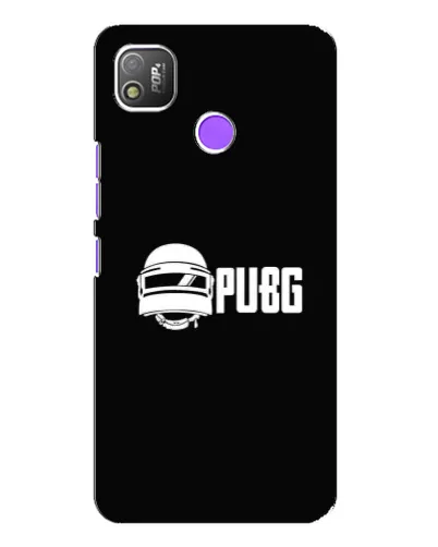 Чехол для TECNO POP 4 с картинкой «PUBG — классический лого» Чехол для TECNO POP 4 с картинкой «PUBG — классический лого»