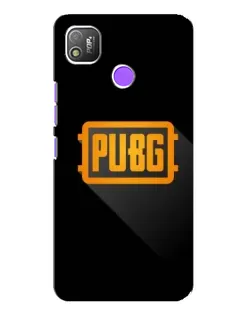Чехол для TECNO POP 4 с картинкой «PUBG — рамка лого»