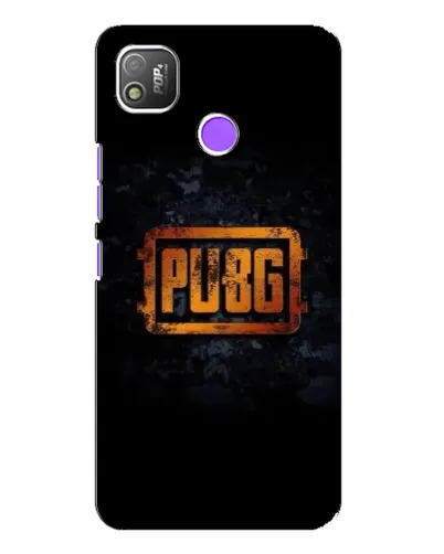Чехол для TECNO POP 4 с картинкой «PUBG — золотой логотип» Чехол для TECNO POP 4 с картинкой «PUBG — золотой логотип»