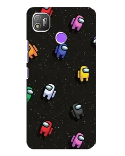 Чехол для TECNO POP 4 с картинкой «Космический паттерн Among Us» Чехол для TECNO POP 4 с картинкой «Космический паттерн Among Us»