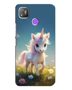 Чехол для TECNO POP 4 с картинкой «Единорог на поляне» Чехол для TECNO POP 4 с картинкой «Единорог на поляне»
