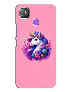 Чехол для TECNO POP 4 с картинкой «Сказочный единорог»