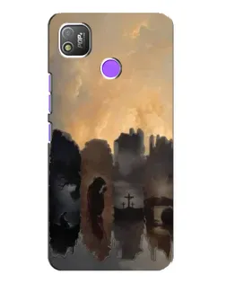 Чехол для TECNO POP 4 с картинкой «Дорога к вере»