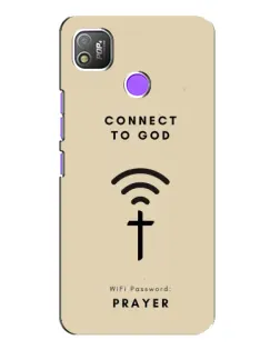 Чохол для TECNO POP 4 з картинкою «Молитва Connect»