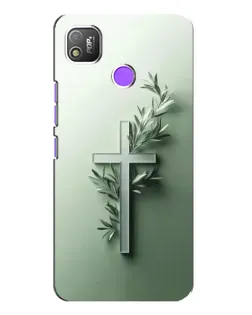 Чохол для TECNO POP 4 з картинкою «Оливкова гілка»