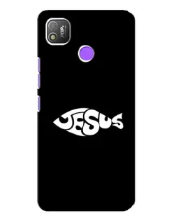 Чохол для TECNO POP 4 з картинкою «Риба  Jesus»