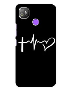 Чохол для TECNO POP 4 з картинкою «Пульс віри»
