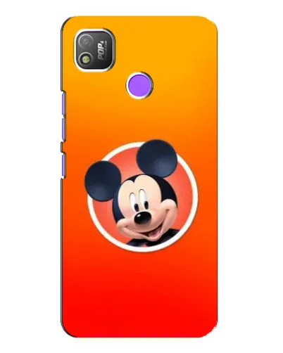 Чехол для TECNO POP 4 с картинкой «Mickey в круге»