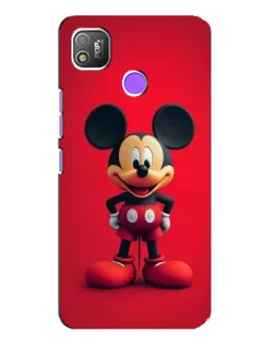 Чехол для TECNO POP 4 с картинкой «Mickey в полный рост»