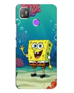 Чехол для TECNO POP 4 с картинкой «Подводный привет»