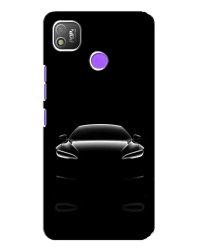Чехол для TECNO POP 4 с картинкой «Силуэт Tesla Night» Чехол для TECNO POP 4 с картинкой «Силуэт Tesla Night»