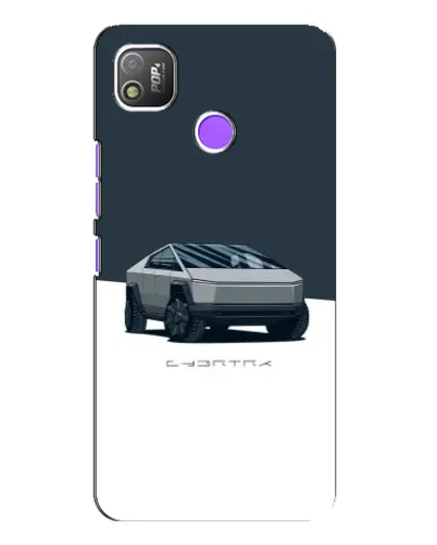 Чехол для TECNO POP 4 с картинкой «Серебристый Cybertruck Tesla» Чехол для TECNO POP 4 с картинкой «Серебристый Cybertruck Tesla»