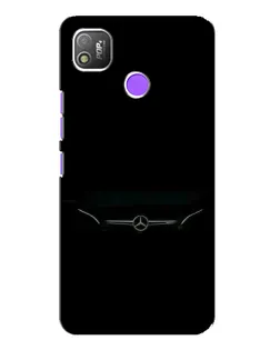 Чехол для TECNO POP 4 с картинкой «Mercedes Stealth Look»