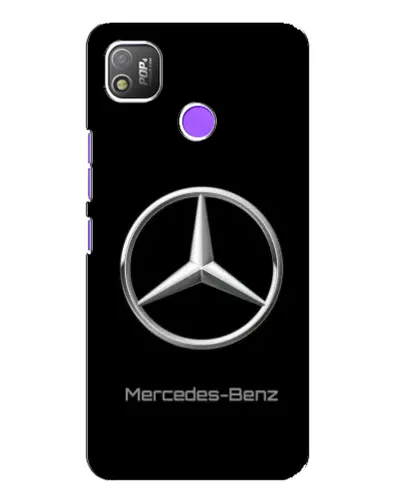 Чехол для TECNO POP 4 с картинкой «Mercedes Silver Logo»