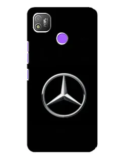 Чехол для TECNO POP 4 с картинкой «Mercedes классический лого»
