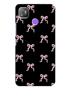 Чехол для TECNO POP 4 с картинкой «Бант-цветок»