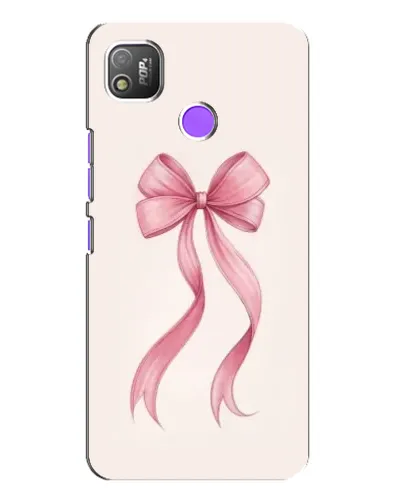 Чехол для TECNO POP 4 с картинкой «Розовый бант»