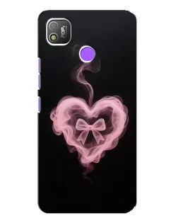 Чехол для TECNO POP 4 с картинкой «Дымчатое сердце»