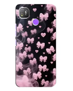 Чехол для TECNO POP 4 с картинкой «Неоновое кружево»