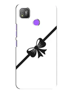 Чехол для TECNO POP 4 с картинкой «Диагональный бант»