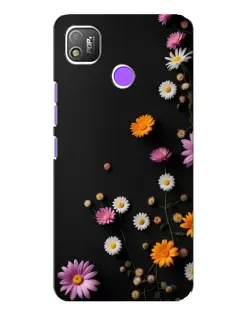 Чехол для TECNO POP 4 с картинкой «Цветочная композиция»