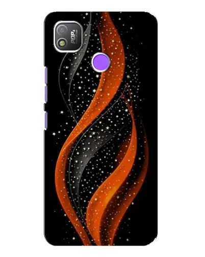 Чехол для TECNO POP 4 с картинкой «Огненная звездная волна» Чехол для TECNO POP 4 с картинкой «Огненная звездная волна»