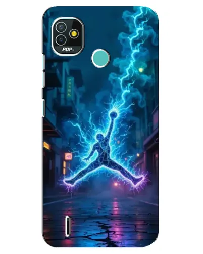 Чехол для TECNO Pop 5 (BD2p) с картинкой «Jordan Gold Jumpman» Чехол для TECNO Pop 5 (BD2p) с картинкой «Jordan Gold Jumpman»