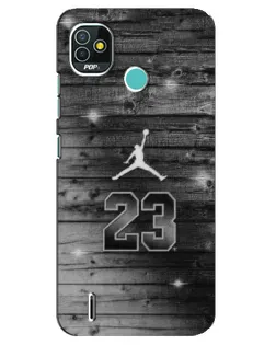 Чехол для TECNO Pop 5 (BD2p) с картинкой «Jordan Carbon 23»