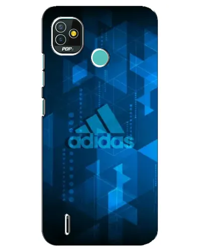 Чехол для TECNO Pop 5 (BD2p) с картинкой «Adidas Sport Art»