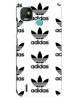 Чехол для TECNO Pop 5 (BD2p) с картинкой «Adidas Pattern»